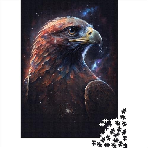Space Eagle Puzzle, Familienspaß, rechteckiges Papierpuzzle für Kinder und Erwachsene ab 12 Jahren, Geburtstagsgeschenk, 300 Teile (40 x 28 cm) von TBDUEPS