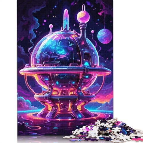 Space Station Puzzles 1000 Teile Schwer Puzzle Spielzeug Lernspiel Impossible Herausforderung Spielzeug Für Erwachsene Und Kinder in Bewährter 1000pcs (38x26cm) von TBDUEPS