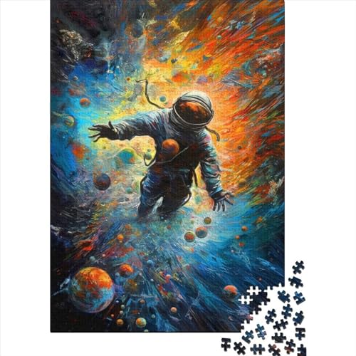 Swallowed by The Universe Puzzles 1000 Teile Puzzle für Erwachsene Unmögliches Puzzle Holzspielzeug Puzzle Herausforderndes Spiel 1000 Teile (75x50cm) von TBDUEPS
