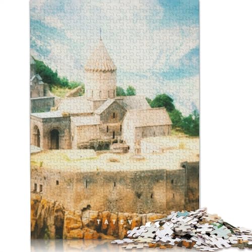 Tatev Puzzles 520 Teile für Teenager, Geschenke, Holzpuzzle für Erwachsene, Puzzle für Erwachsene, 520 Stück (52 x 38 cm) von TBDUEPS
