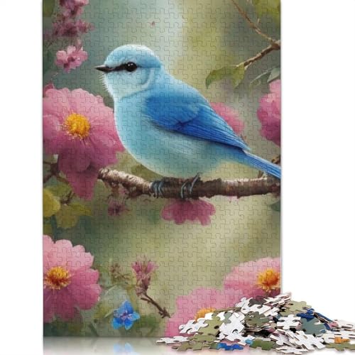 Tierkunst-Vogel-Puzzle, 1000 Teile, für Erwachsene und Jugendliche ab 12 Jahren, 1000 Teile (75 x 50 cm) von TBDUEPS