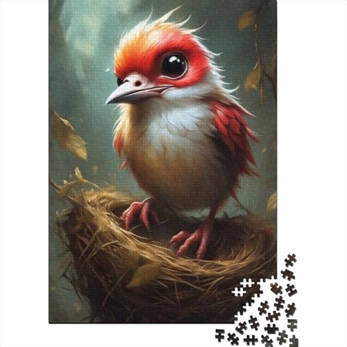Tierkunst-Vogel-Puzzles für Erwachsene, 1000-teiliges Puzzle für Teenager, Lernspiel, Herausforderungsspielzeug, 1000 Stück (38 x 26 cm) von TBDUEPS