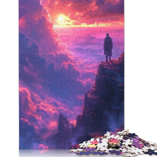 Traumlandschafts-Puzzles für Erwachsene, 1000-teiliges Puzzle für Teenager, Lernspiel, Herausforderungsspielzeug, 1000 Stück (75 x 50 cm) von TBDUEPS