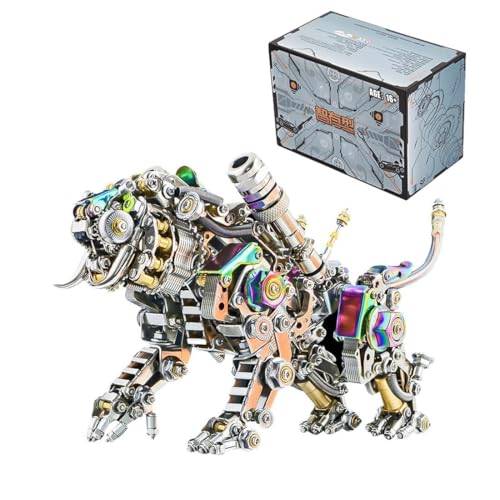 TBRICKFUNR 3D Metall Puzzle Kit Erwachsene, Retro Steampunk Mechanische Bengal Tiger Modell Metall Puzzle, Schreibtisch Ornament und Lernspielzeug, Geschenke Zum Vatertag TBRICKFUNR 3D Metall Puzzle Kit Erwachsene, Retro Steampunk Mechanische Bengal Tiger Modell Metall Puzzle, Schreibtisch Ornament und Lernspielzeug, Geschenke Zum Vatertag von TBRICKFUNR