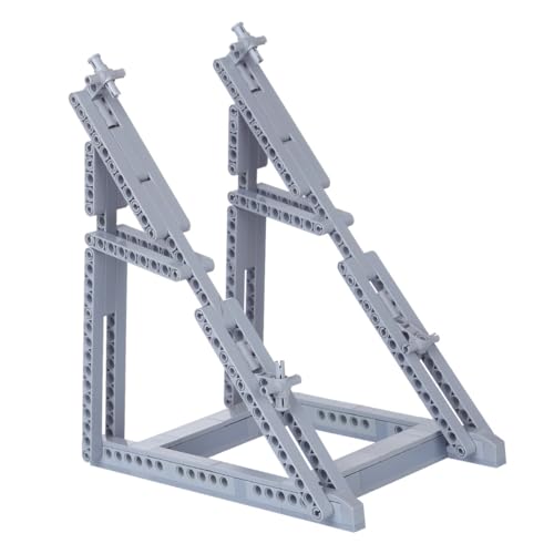 TBRICKFUNR Display Ständer Für 75257/75212 MillenniumFalcon, Halterung Ständer Bausätze, Small Particle Building Block Bracket ModellBausatz (Grau) von TBRICKFUNR