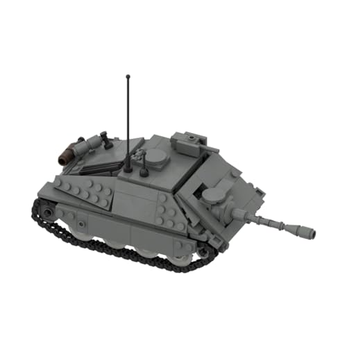 TBRICKFUNR Militär Panzer Bausteine Set, 372 Teile Panzerjäger Zerstörer Spielzeug Bausatz Modellbausatz, Geschenk für Erwachsene, Fahrzeug Konstruktionspielzeug TBRICKFUNR Militär Panzer Bausteine Set, 372 Teile Panzerjäger Zerstörer Spielzeug Bausatz Modellbausatz, Geschenk für Erwachsene, Fahrzeug Konstruktionspielzeug von TBRICKFUNR
