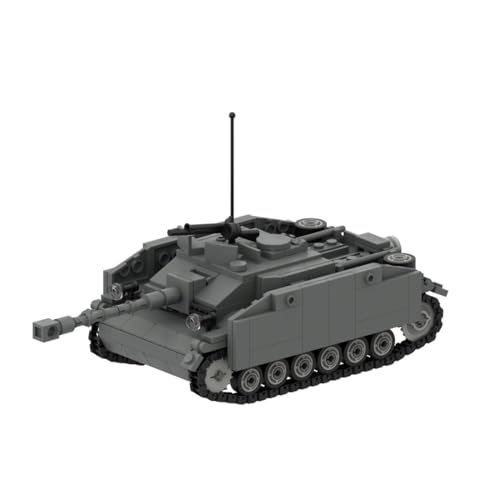 TBRICKFUNR Militär Panzer Bausteine Set, 414 Teile G-Type Sturmgeschütz Nr. 3 Spielzeug Bausatz Modellbausatz, Geschenk für Erwachsene, Fahrzeug Konstruktionspielzeug TBRICKFUNR Militär Panzer Bausteine Set, 414 Teile G-Type Sturmgeschütz Nr. 3 Spielzeug Bausatz Modellbausatz, Geschenk für Erwachsene, Fahrzeug Konstruktionspielzeug von TBRICKFUNR
