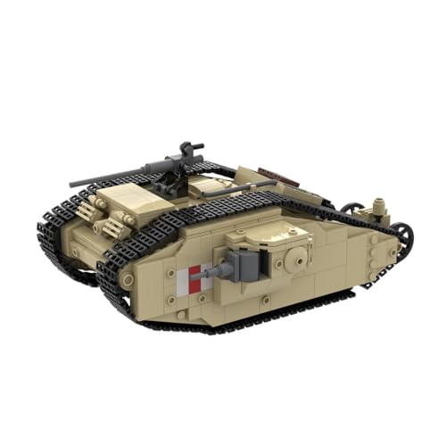TBRICKFUNR Militär Panzer Bausteine Set, 748 Teile Mark-II Panzer Modell Bauspielzeug Geschenk für Erwachsene TBRICKFUNR Militär Panzer Bausteine Set, 748 Teile Mark-II Panzer Modell Bauspielzeug Geschenk für Erwachsene von TBRICKFUNR