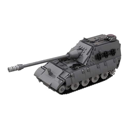 TBRICKFUNR Militär Panzer Bausteine Set, 869 Teile E-100 Panzerzerstörer Spielzeug Bausatz Modellbausatz, Geschenk für Erwachsene, Fahrzeug Konstruktionspielzeug TBRICKFUNR Militär Panzer Bausteine Set, 869 Teile E-100 Panzerzerstörer Spielzeug Bausatz Modellbausatz, Geschenk für Erwachsene, Fahrzeug Konstruktionspielzeug von TBRICKFUNR