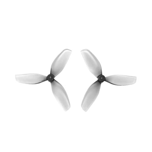 40 mm 1,6x1x3 Grauer PC 1mm Welle 12pcs kompatibel mit RC Tiny Whoop -Drohnen von TBXwsofl