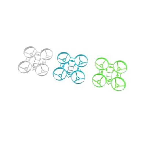 65 mm Tiny Whoop -Rahmen -Kit Kompatibel mit 1S 0603 bürstenlose Drohnen, die mit MOBULA6 und MOBULA6 HD -Modellen kompatibel sind(Blue) von TBXwsofl