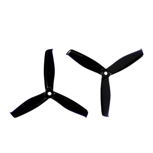 TBXwsofl 10 Paar Tri-Propeller 5055S-3 5 Zoll Requisiten kompatibel mit 2205 bürstenloser Motor Kompatibel mit 5-Zoll-FPV-Rennrahmen Drone Kit(Black) von TBXwsofl