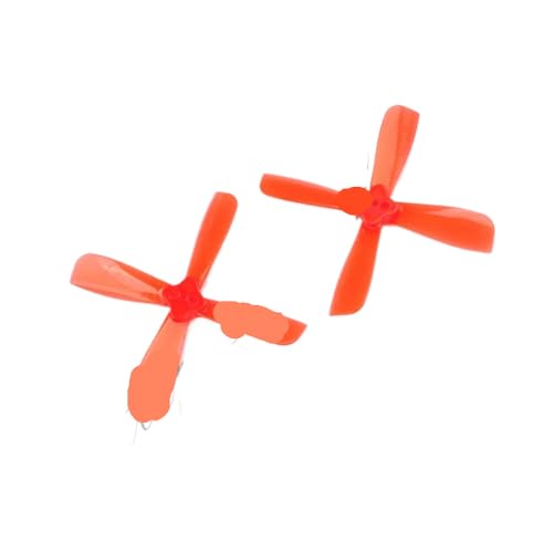 TBXwsofl 10 Paare 2435 Pro 2,4 Zoll 76 mm CW CCW -Propeller, kompatibel mit bürstenlosen -Maschinen 1,5 mm Wellenlochgröße(Red) von TBXwsofl