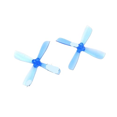 TBXwsofl 10 Paare 2435 Pro 2,4 Zoll 76 mm CW CCW -Propeller, kompatibel mit bürstenlosen -Maschinen 1,5 mm Wellenlochgröße(Sky Blue) von TBXwsofl