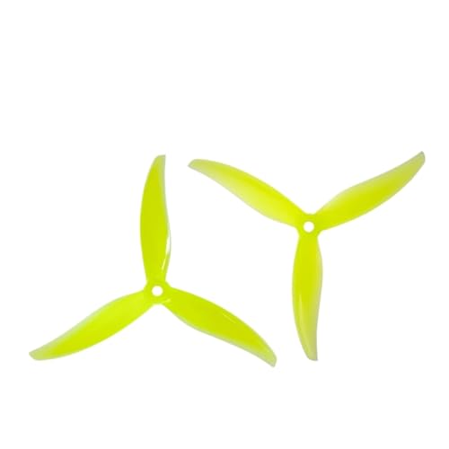 TBXwsofl 10Pairs 10CW 10CCW Proxy 5127.5 3Blade Propeller Kompatibel mit 5 -Zoll -FPV Freestyle -Drohnen DIY -Teile kompatibel mit gemeinsamen Drohnenmodellen(10PAIRS Random Color) von TBXwsofl
