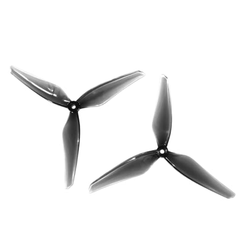TBXwsofl 10pairs hellgraues PC -Propeller 7.5x3x3 Kompatibel mit -Rennsport -Drohne eingestellt von TBXwsofl