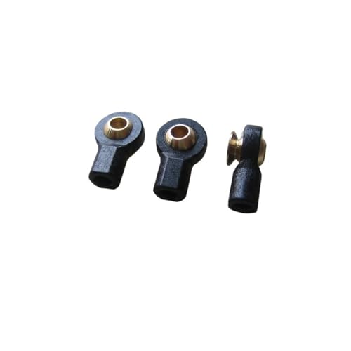 TBXwsofl 10pcs M3 Kurztyp Hexagon Ball Bindung mit Waschmaschine kompatibel mit RC -Flugzeugbootautos Drückung Roller Link Ball Gelenk(D3XL15XM3 10PCS) von TBXwsofl