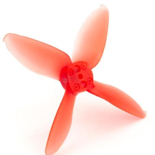 TBXwsofl 12 Paare - Avan 2035 4 Propeller kompatibel mit 1106 bürstenlosen Motor Pass(Red) von TBXwsofl