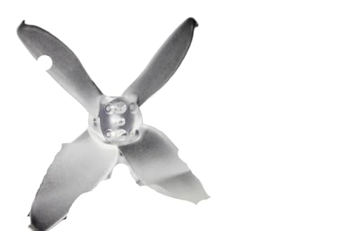 TBXwsofl 12 Paare - Avan 2035 4 Propeller kompatibel mit 1106 bürstenlosen Motor Pass(White) von TBXwsofl