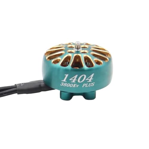 TBXwsofl 1404 Plus 3800KV 4600KV bürstenloser Motor kompatibel mit 2 4S Lipo 1 5 mm Wellendurchmesser Kompatibel mit 2 4 -Zoll -Zahnstocher -Drohnen und Quadcopter(1PCS KV3800) von TBXwsofl