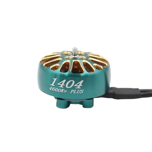 TBXwsofl 1404 Plus 3800KV 4600KV bürstenloser Motor kompatibel mit 2 4S Lipo 1 5 mm Wellendurchmesser Kompatibel mit 2 4 -Zoll -Zahnstocher -Drohnen und Quadcopter(1PCS KV4600) von TBXwsofl
