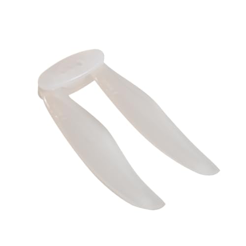 TBXwsofl 2 PCS CW CCW F3015-2 3x1.5 2- PC FALTING-TREPELLERSKOMPATIBLE mit 3 Zoll 18650 1s Zahnstocher-Drohnen Kompatibel mit RC Freestyle(2PAIRS White) von TBXwsofl