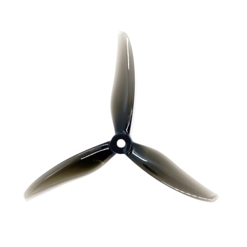 TBXwsofl 2 Paar 5236 5.2x3.6x3 3-pc-Propeller-Set Kompatibel mit RC Racing Drohnen 5 Zoll kompatibel mit FPV-Quadcopter-Teilen schneller Aggressive leistungsstarke(2 Pair Gray) von TBXwsofl