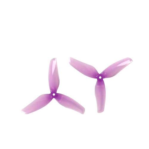 TBXwsofl 2 Zoll 51 mm Hurricane 2009 2x0 9 3-cw CCW-Propeller Kompatibel mit Freestyle Indoor RC-Drohnen kompatibel mit 1 5-mm-Lochmotoren(4PAIRS Purple) von TBXwsofl