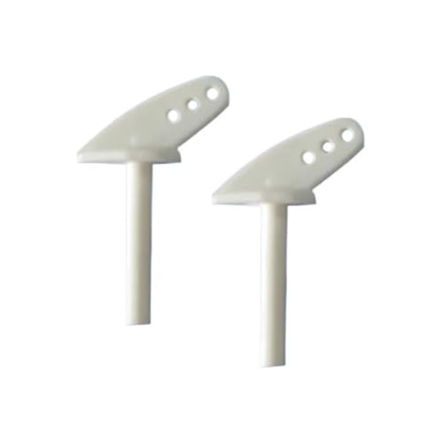 TBXwsofl 20 PCs Nylonhörner 12x12 3 Loch 2 Loch kompatibel mit RC -Flugzeugen Teile elektrische Ebenen Schaummodellzubehör(007-02901) von TBXwsofl