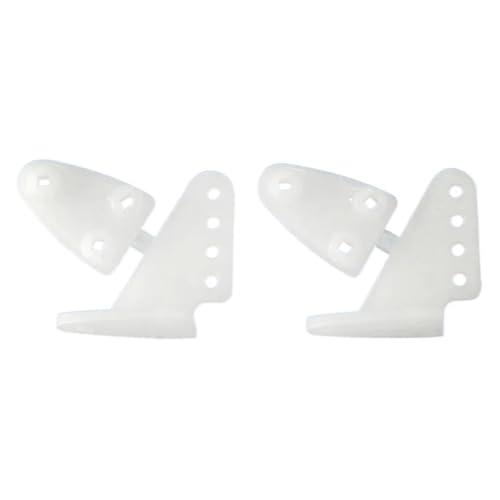 TBXwsofl 20 PCs Nylonstift Hornzip Hörner ohne Schrauben 3 Loch 4 Loch kompatibel mit RC -Flugzeugen Elektrische Ebenen Schaummodell Teile Zubehör(20 PCS 16.5X20) von TBXwsofl