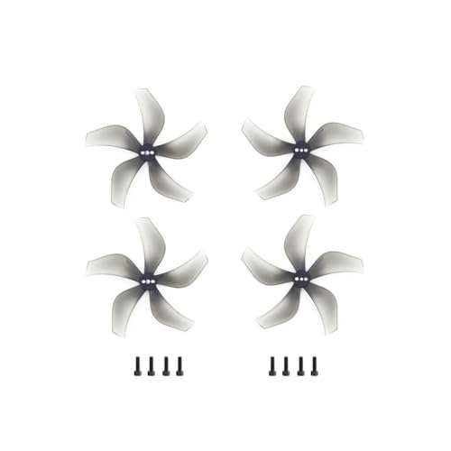 TBXwsofl 2925-5 Propeller 5 Requisiten kompatibel mit FVP Quad 4Pair 8PCS M2 7 Schrauben Befestigen Sie PC 3 Lochersatzteile Kompatibel mit Drohnenzubehör(Dark Grey) von TBXwsofl