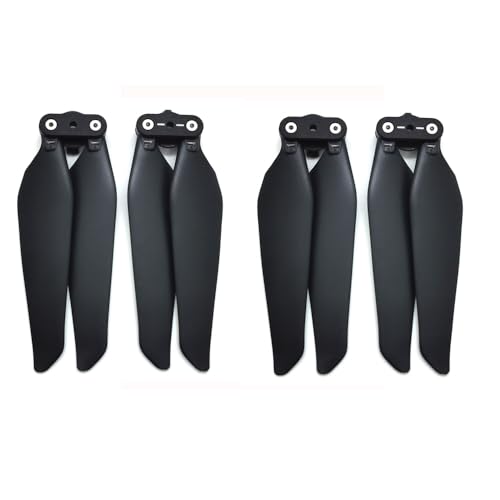 TBXwsofl 2pcs 4pcs Schnellfreisetzungs -Faltungsrequisiten kompatibel mit X8SE X8 SE 2020 Drohnen Ersatzflügel Ersatzteile Zubehör(2 Pairs Black) von TBXwsofl