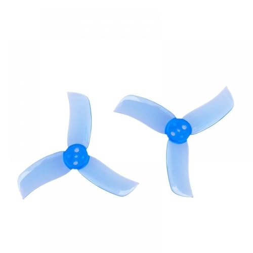 TBXwsofl 3 Loch kompatible -Drohnenmotor 1104 1105 mit 2040 2,0 x 4,0 PC 3 Prop CW CCW -Welle durch Design 5 Farboptionen(4 Pair(Blue)) von TBXwsofl