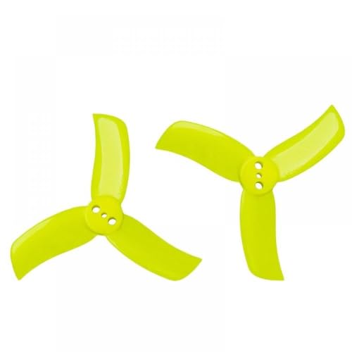 TBXwsofl 3 Loch kompatible -Drohnenmotor 1104 1105 mit 2040 2,0 x 4,0 PC 3 Prop CW CCW -Welle durch Design 5 Farboptionen(4 Pair(Yellow)) von TBXwsofl