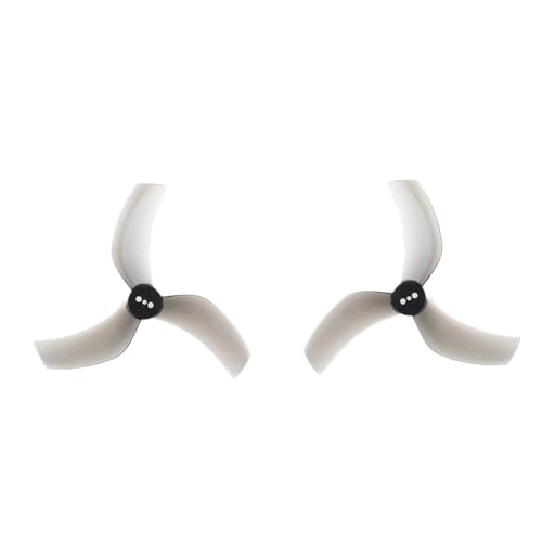 TBXwsofl 3 Paddel -CW CCW Propellers 90 mm 3,5 Zoll M5/1,5 mm D90S -kompatibel mit Drohnen und RC -Spielzeugen(1.5MM Grey) von TBXwsofl