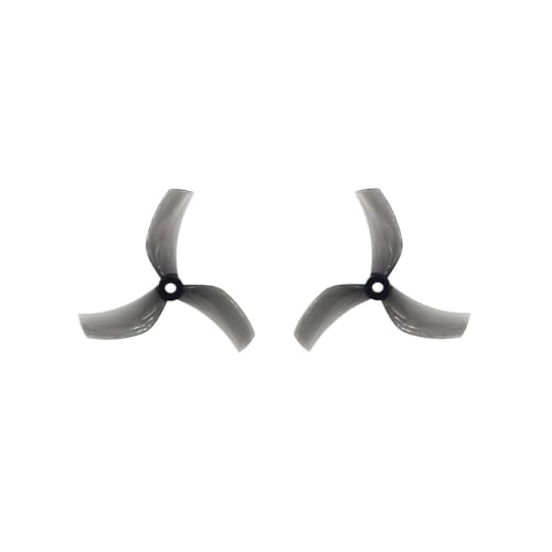 TBXwsofl 3 Paddel -CW CCW Propellers 90 mm 3,5 Zoll M5/1,5 mm D90S -kompatibel mit Drohnen und RC -Spielzeugen(M5 Grey) von TBXwsofl