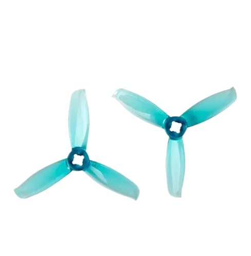 TBXwsofl 3 Zoll 3028 Propeller 3CW 3CCW PC -Requisiten kompatibel mit 3inch Racing Drohnen RC Quadcopter(8Pairs Blue) von TBXwsofl