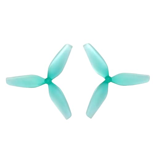 TBXwsofl 3 Zoll PC -Propeller 2x1x3 12CW 12CCW Set 1,5 mm Welle kompatibel mit winzig(Teal) von TBXwsofl