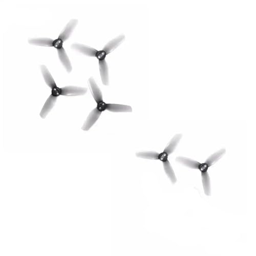 TBXwsofl 3 Zoll Propeller 3x3x3 graues Polycarbonat Kompatibel mit -Drohnen kompatibel mit gemeinsamen Avata -Modellen(6Pairs Gray) von TBXwsofl
