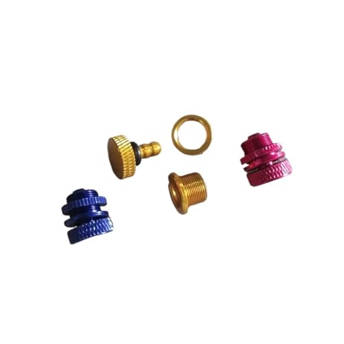 TBXwsofl 3Color Aluminium Kraftstoffstopfen Punkt Gaskappe Ersatzteil kompatibel mit 1PCS RC -Fahrzeug -Flugzeug kompatibel(Gold 1PCS) von TBXwsofl