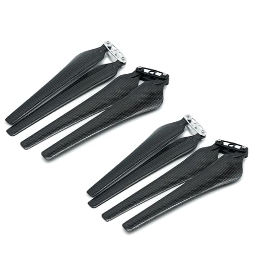 TBXwsofl 4/8 PCs DIY E1200 1760 Kohlefaser CW CCW 17 -Zoll(1760 8PCS with CLAMP) von TBXwsofl