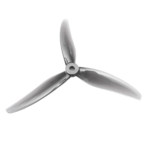 TBXwsofl 4 PCs 2 Paare F3 F3S Freestyle 3 3S 5133 5.1x3x3 PC -Propeller, kompatibel mit Freestyle RC Drone Quadcopter(2PAIRS Gray) von TBXwsofl