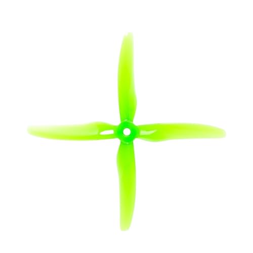 TBXwsofl 4 PCs 51455 5 Zoll 4 Requisiten 2 Paare CW CCW Kompatibel mit bürstenlose Motor, die mit der -Rennsport -Drohne kompatibel ist(TRANSPARENT Green) von TBXwsofl