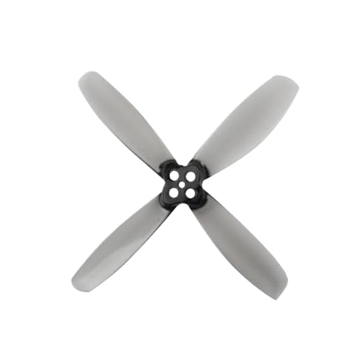 TBXwsofl 4 Paare Rotorx 2535 2,5 Zoll 2 bis 4 Propeller CW CCW kompatibel mit RC -Drohne Racing DIY Zubehör Ersatzteile(Transparent Grey) von TBXwsofl