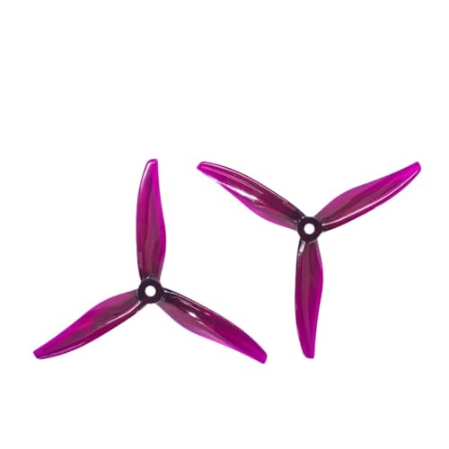 TBXwsofl 4PCS 2Pairs 51377 Propellers kompatibel mit 2207 2100KV -Motoren Kompatibel mit PC -Multirotor- und RC -Flugzeug(Purple) von TBXwsofl