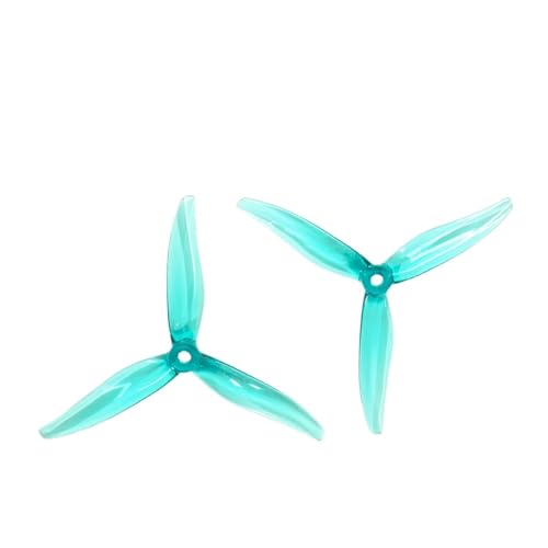 TBXwsofl 4PCS 2Pairs 51377 Propellers kompatibel mit 2207 2100KV -Motoren Kompatibel mit PC -Multirotor- und RC -Flugzeug(Translucent Blue) von TBXwsofl