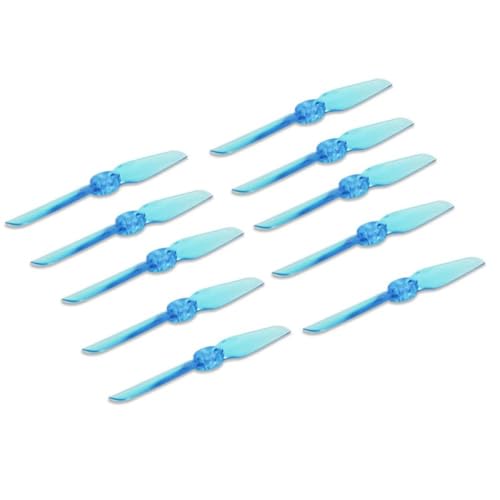 TBXwsofl 5 Paare T65mm 65 mm 2,5 Zoll CW CCW Propeller kompatibel mit Ultramicro -Zahnstocher -Drone Quadcopter(Blue) von TBXwsofl