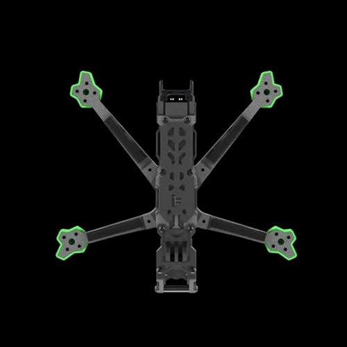 TBXwsofl 5inch Frame Kit Nazgul Evoque F5 V2 kompatibel mit F5D Deadcat und F5X Squashed X Designs mit 6 mm Armen(F5D - DeadCat(DC)) von TBXwsofl