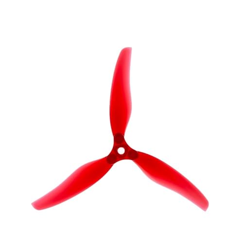 TBXwsofl 6 Paare 12 PCs F6030 6 Zoll Faltpropeller mit 5 mm Montageslochkompatibel mit RC -Drohnen -Quadcopter -FPV -Rennsporteilen und ähnlichen Modellen(6PAIRS RED) von TBXwsofl