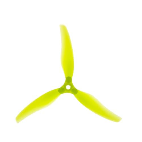 TBXwsofl 6 Paare 12 PCs F6030 6 Zoll Faltpropeller mit 5 mm Montageslochkompatibel mit RC -Drohnen -Quadcopter -FPV -Rennsporteilen und ähnlichen Modellen(6PAIRS Yellow) von TBXwsofl